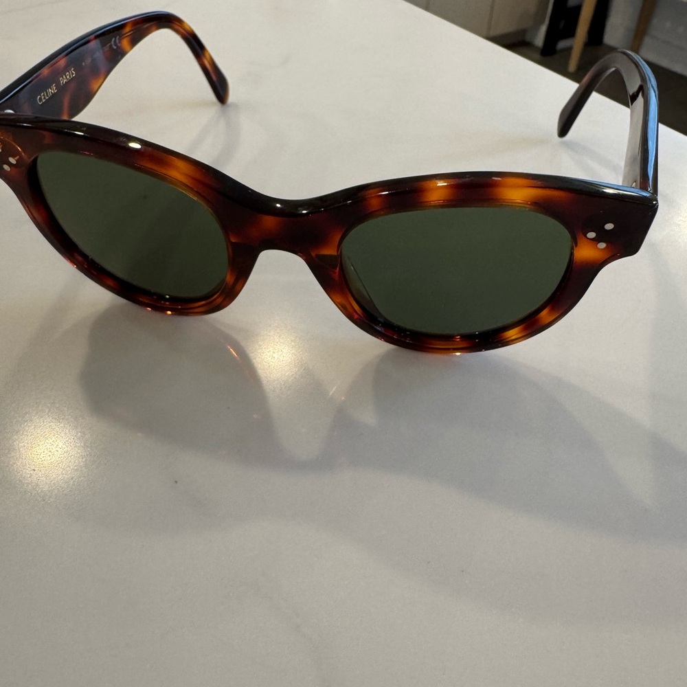 Celine Tortoise Shell Sunglasses E - image 3